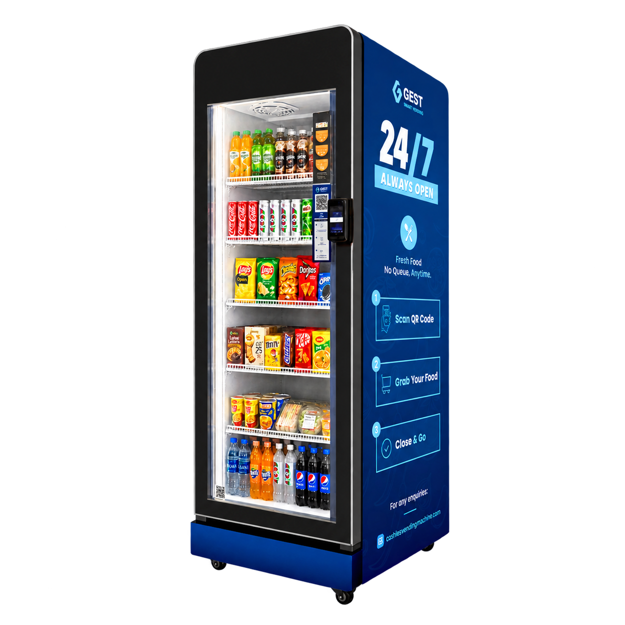 Smart vending machine solution planned around the product