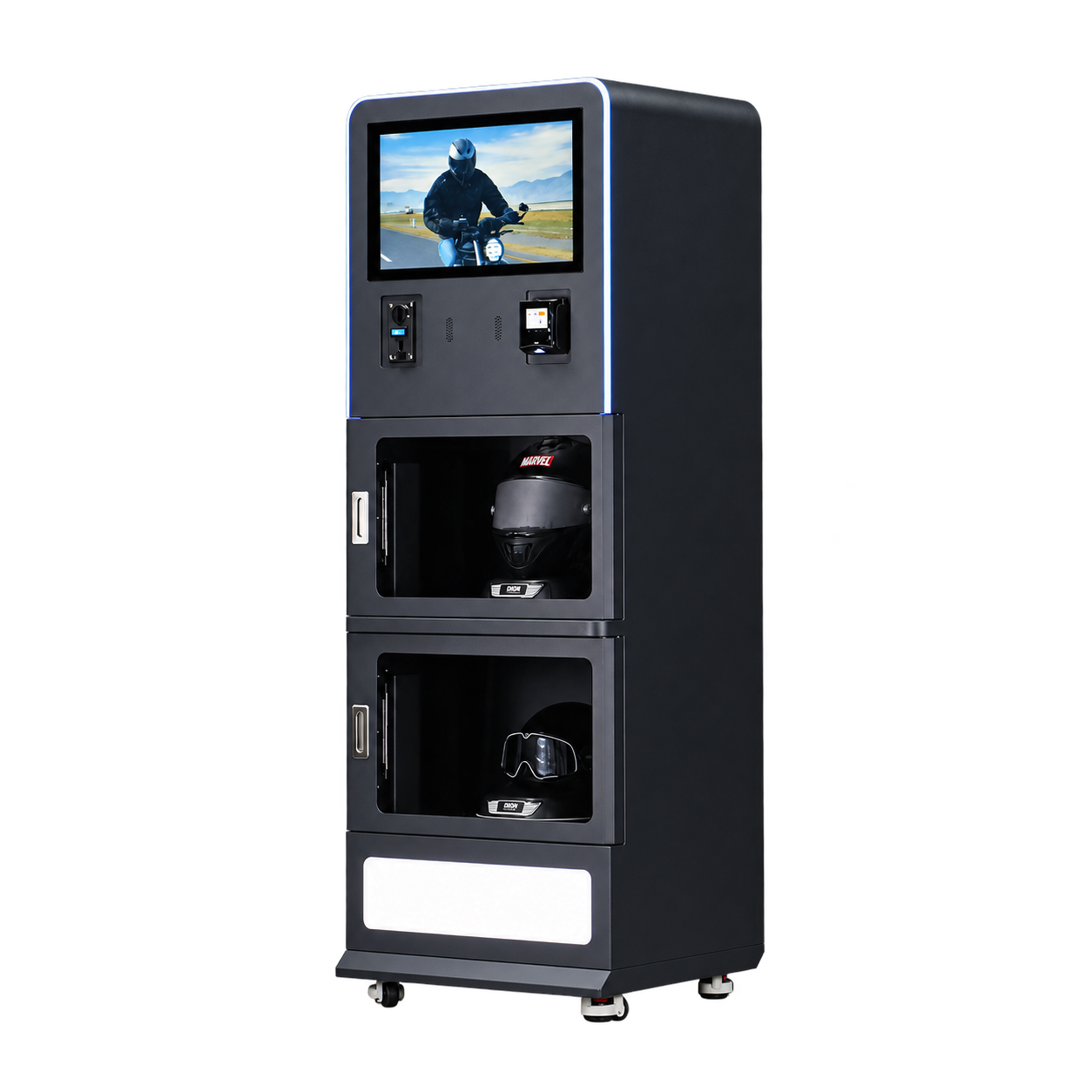 Helmet care vending solution