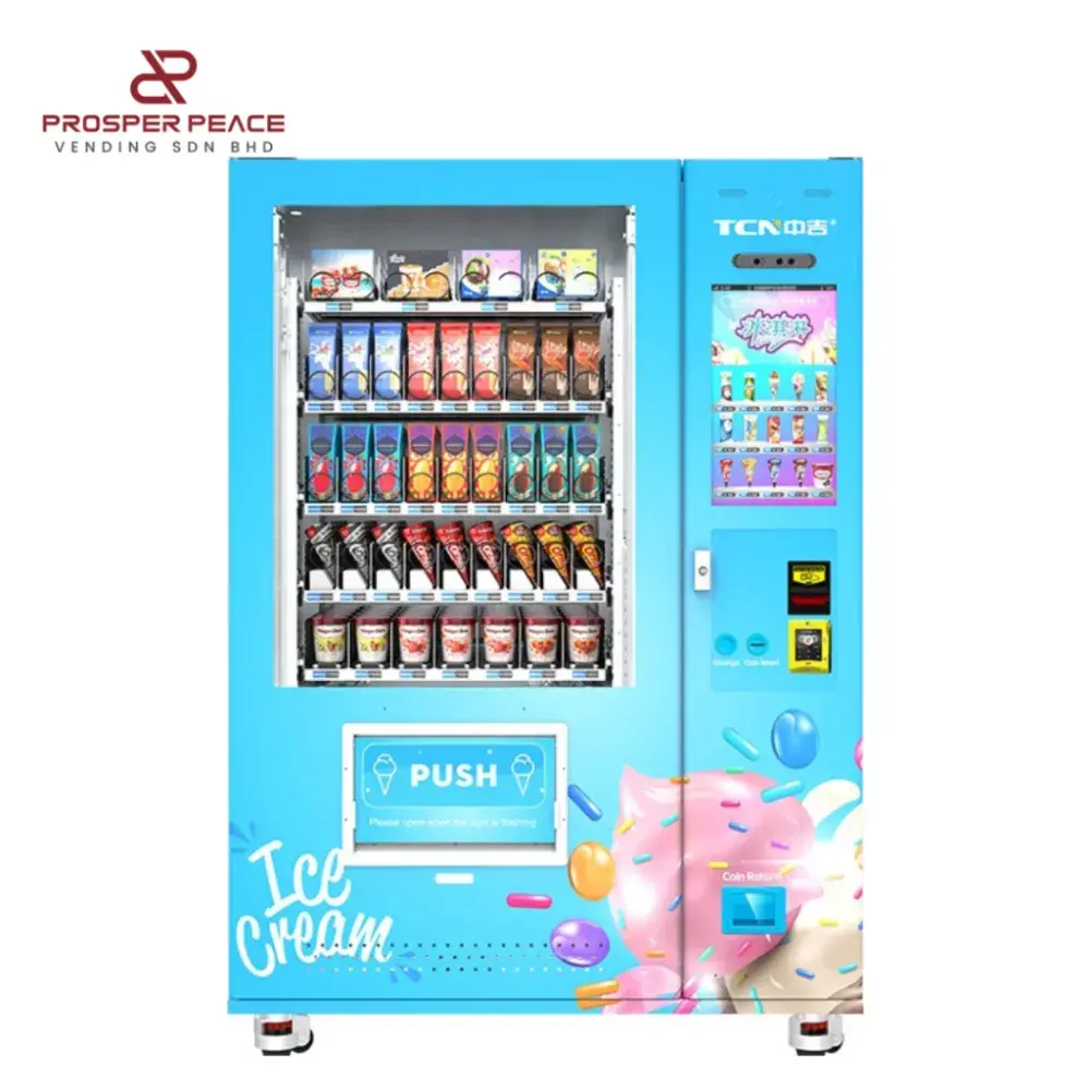 TCN-FEL-9C (V22) Touchscreen Frozen Food Vending Machine